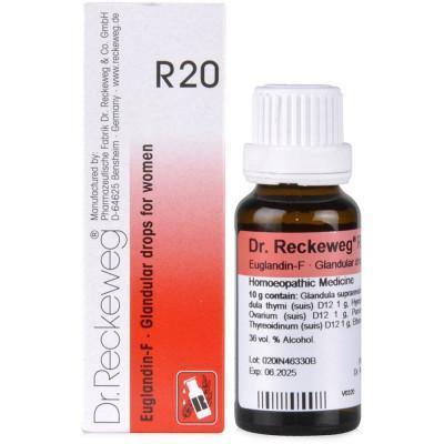Dr. Reckeweg R20 Euglandin-F -  Glandular Drops for Women Drop - YourMedKart
