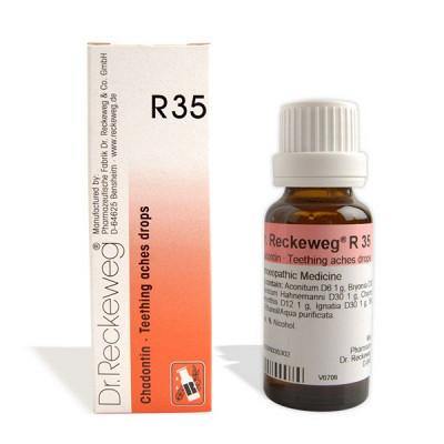 Dr. Reckeweg R35 Chadontin - Teething Aches Drop - YourMedKart