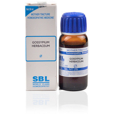SBL Gossypium Herb Mother Tincture Q