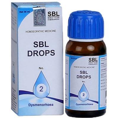 SBL Drops No. 2 - Dysmenorrhoea - YourMedKart