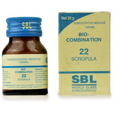 SBL Bio-Combination 22 Tablet - Scrofula - YourMedKart