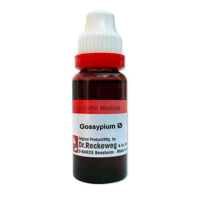 Dr. Reckeweg Gossypium Herb Mother Tincture Q