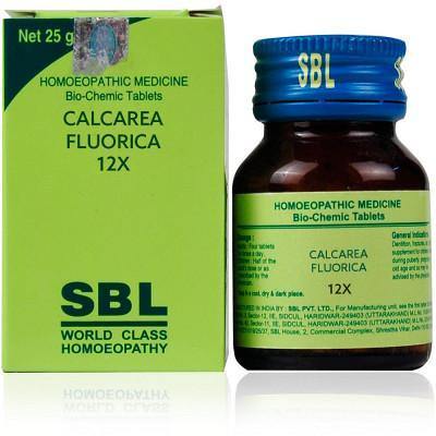 SBL Calcarea Fluoricum Bio-Chemic Tablets - YourMedKart