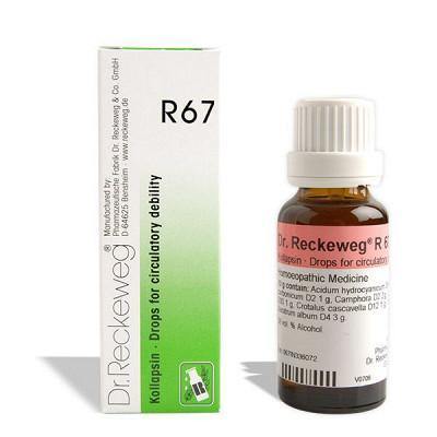 Dr. Reckeweg R67 Kollapsin - Circulatory Debility Drop - YourMedKart