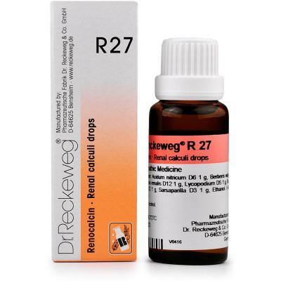 Dr. Reckeweg R27 Relocancin - Renal Calculi Drop - YourMedKart