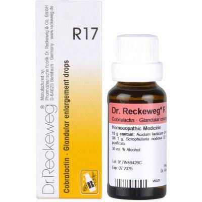 Dr. Reckeweg R17 Cobralactin - Glandular Enlargement Drop - YourMedKart