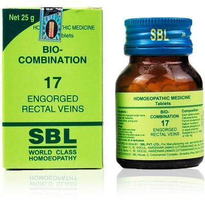 SBL Bio-Combination 17 Tablet - Engorged Rectal Veins - YourMedKart