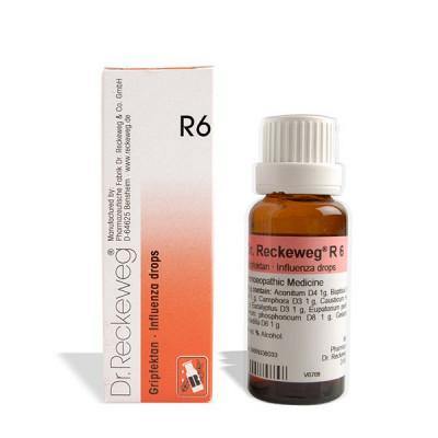 Dr. Reckeweg R6  Gripfektan Influenza Drops - YourMedKart