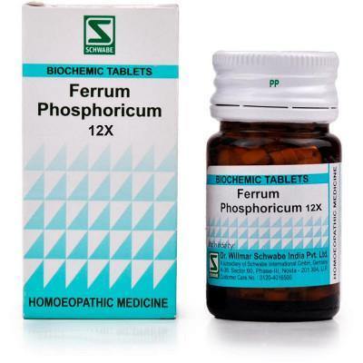 Dr Willmar Schwabe India Ferrum Phosphoricum Biochemic Tablet - YourMedKart