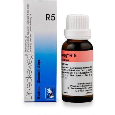 Dr. Reckeweg R5 Gastreu - Stomach and Digestion Drop - YourMedKart