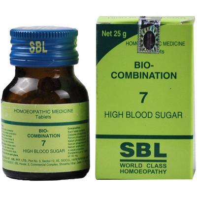 SBL Bio-Combination 7 Tablet - High Blood Sugar - YourMedKart
