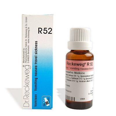 Dr. Reckeweg R52 Vomisan - Vomiting, Nausea, Travel Sickness Drop - YourMedKart
