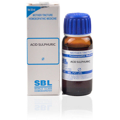 SBL Acid Sulfuric 2X Mother Tincture Q
