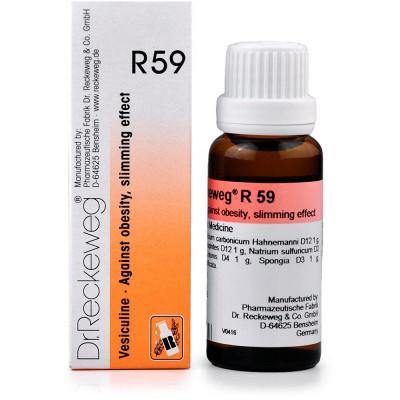 Dr. Reckeweg R59 Vesiculine - Obesity and Slimming Drop - YourMedKart