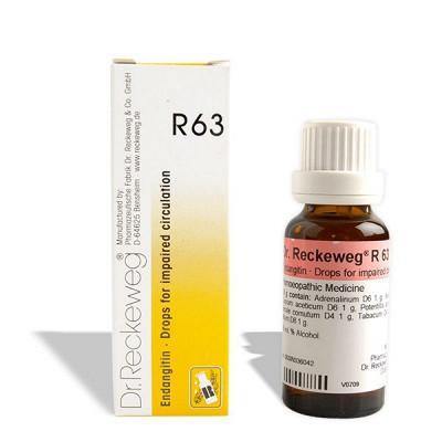 Dr. Reckeweg R63 Endangitin - Impaired Circulation Drop - YourMedKart