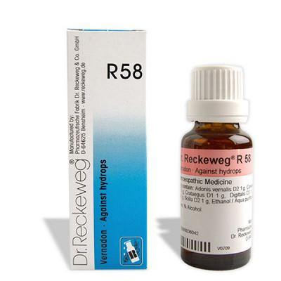Dr. Reckeweg R58 Vernadon - Against Hydrops Drop - YourMedKart
