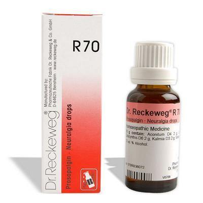 Dr. Reckeweg R70 Prosopalgin - Neuralgia Drop - YourMedKart