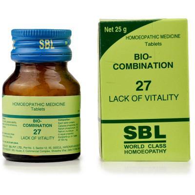 SBL Bio-Combination 27 Tablet - Lack Of Vitality - YourMedKart