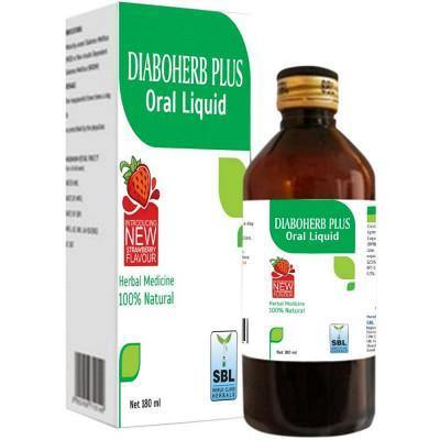 SBL Diaboherb Plus Oral Liquid Strawberry - YourMedKart