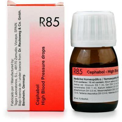 Dr. Reckeweg R85 Cephabol - High Blood Pressure Drop - YourMedKart