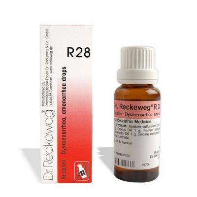 Dr. Reckeweg R28 Secalen - Dysmenorrhea And Amenorrhea Drop - YourMedKart