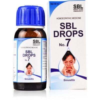 SBL Drops No. 7 - For Sinusitis - YourMedKart