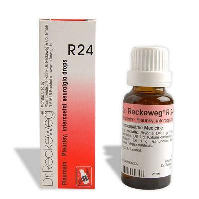 Dr. Reckeweg R24 Pleurisy And Intercostal Neuralgia Drop - YourMedKart
