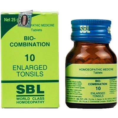 SBL Bio-Combination 10 Tablet - Enlarged Tonsils - YourMedKart