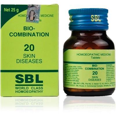 SBL Bio-Combination 20 Tablet - Skin Diseases - YourMedKart