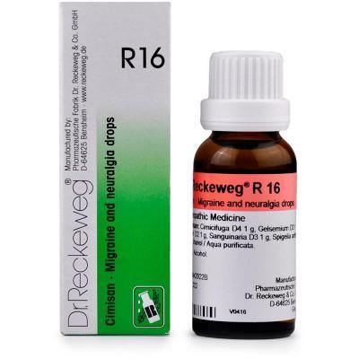 Dr. Reckeweg R16 Migraine and Neuralgia Drop - YourMedKart