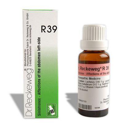 Dr. Reckeweg R39 Sinistronex - Affections Of The Abdomen Left Side Drop - YourMedKart
