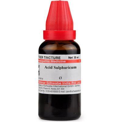 Dr Willmar Schwabe India Acid Sulfuric 2X Mother Tincture Q - YourMedKart