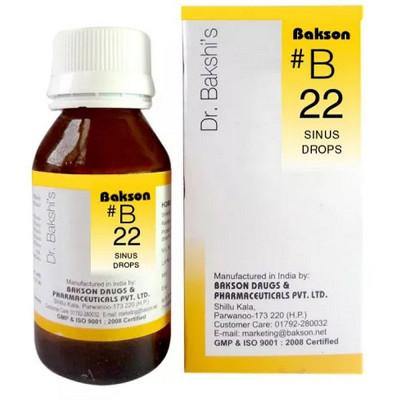 Bakson B22 Sinus Drops - YourMedKart