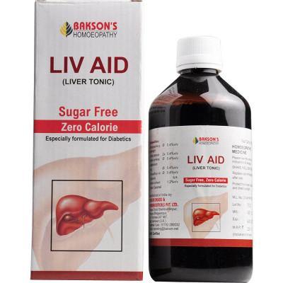 Bakson Liv Aid Syrup (Sugar Free) - YourMedKart