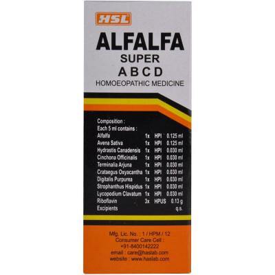 Haslab Alfalfa Super Tonic with Vitamin A B C D - YourMedKart