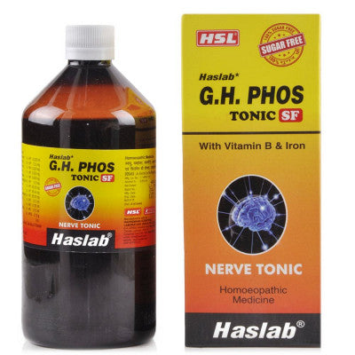 Haslab G H Phos Tonic With Vitamin B and Iron (Sugar Free)