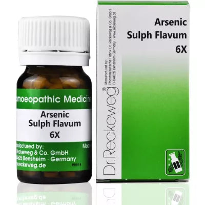 Dr. Reckeweg Arsenic Sulphuratum Flavum 6x