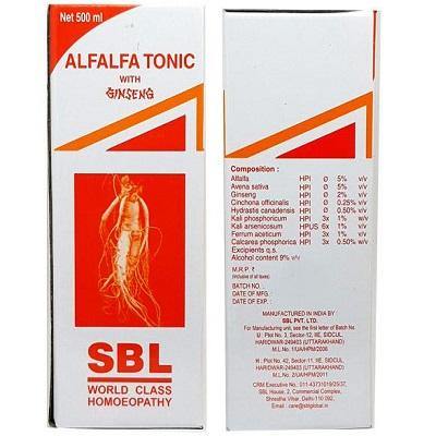 SBL AlfaAlfa Tonic With Ginseng - YourMedKart