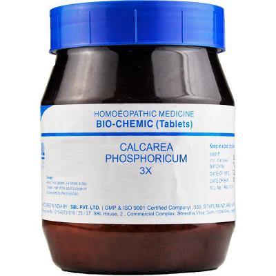SBL Calcarea Phosphorica Biochemic Tablet - YourMedKart