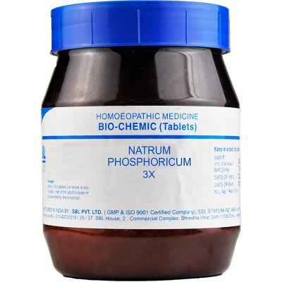 SBL Natrum Phosphoricum Biochemic Tablet - YourMedKart