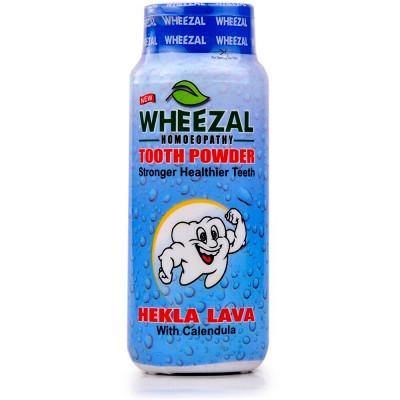 Wheezal Hekla Lava Tooth Powder - YourMedKart