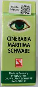 Willmar Schwabe Germany Cineraria Maritima eye drops(Alcohol Free)